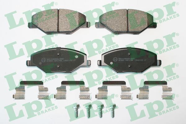 Комплект тормозных колодок, дисковый тормоз LPR 05P1795K