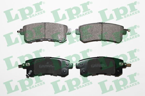 Комплект тормозных колодок, дисковый тормоз LPR 05P1798