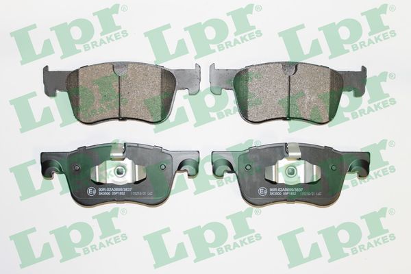 Комплект тормозных колодок, дисковый тормоз LPR 05P1852