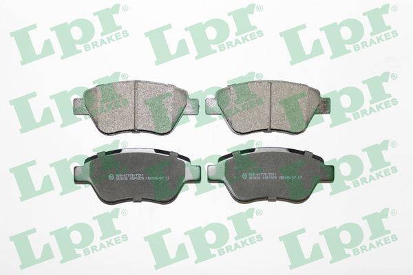 Комплект тормозных колодок, дисковый тормоз LPR 05P1878