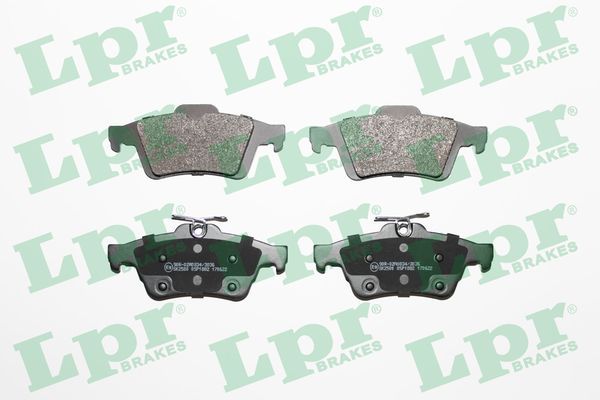 Комплект тормозных колодок, дисковый тормоз LPR 05P1882