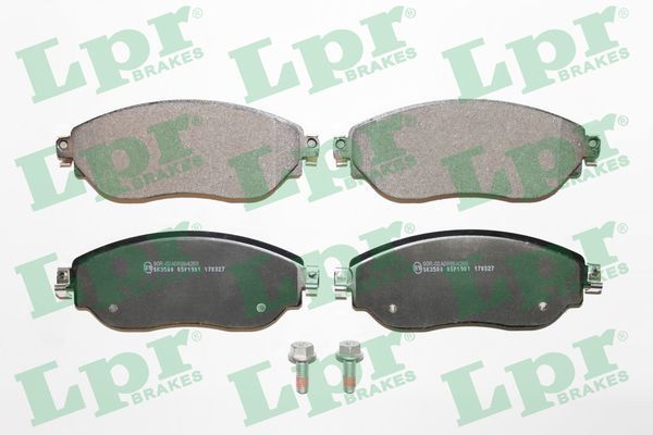 Комплект тормозных колодок, дисковый тормоз LPR 05P1901