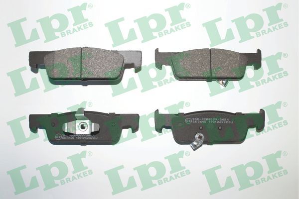 Комплект тормозных колодок, дисковый тормоз LPR 05P2023