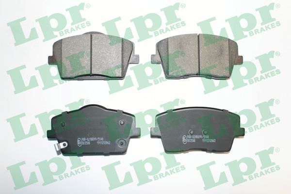 Комплект тормозных колодок, дисковый тормоз LPR 05P2062