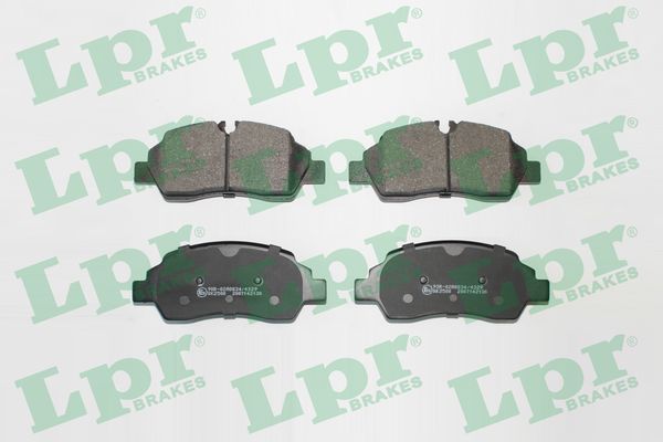 Комплект тормозных колодок, дисковый тормоз LPR 05P2130