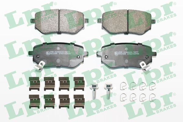 Комплект тормозных колодок, дисковый тормоз LPR 05P2150K