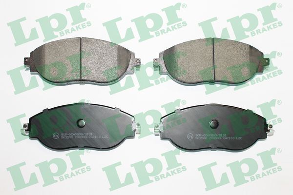 Комплект тормозных колодок, дисковый тормоз LPR 05P2163