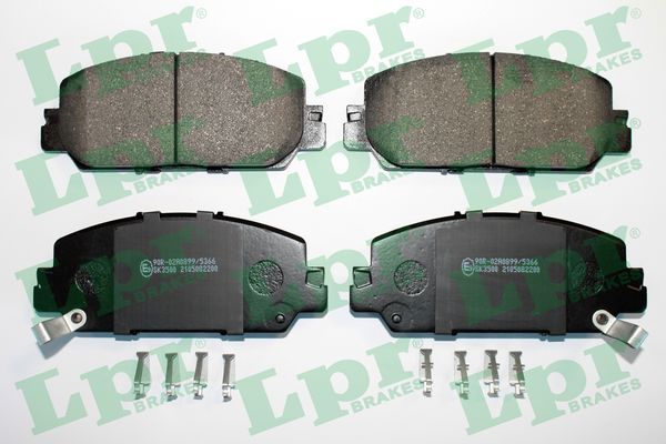Комплект тормозных колодок, дисковый тормоз LPR 05P2200