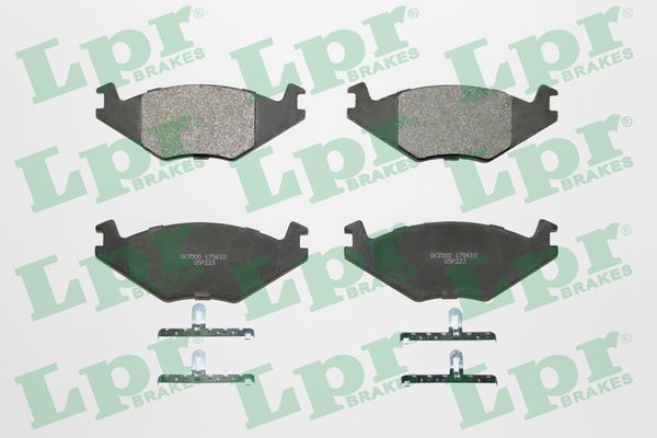 Комплект тормозных колодок, дисковый тормоз LPR 05P223