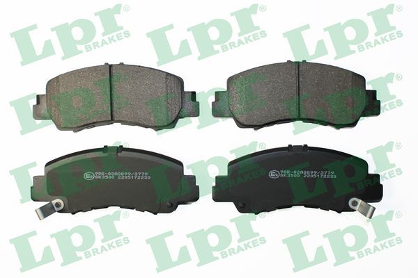 Комплект тормозных колодок, дисковый тормоз LPR 05P2230