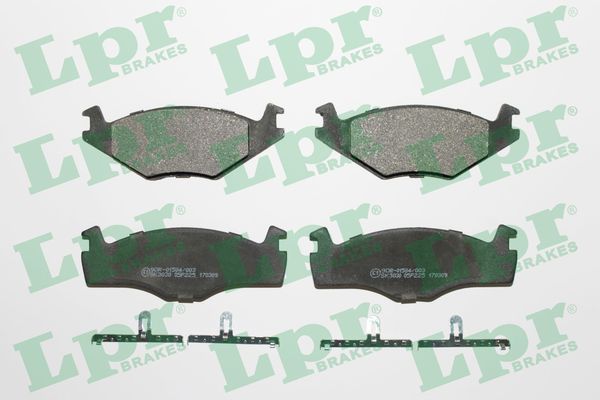 Комплект тормозных колодок, дисковый тормоз LPR 05P225