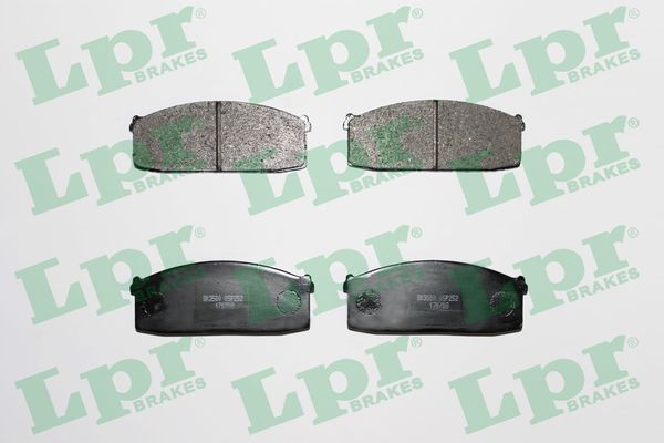 Комплект тормозных колодок, дисковый тормоз LPR 05P252