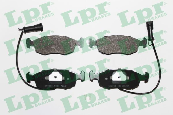 Комплект тормозных колодок, дисковый тормоз LPR 05P269