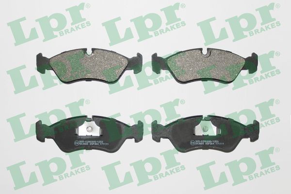 Комплект тормозных колодок, дисковый тормоз LPR 05P304