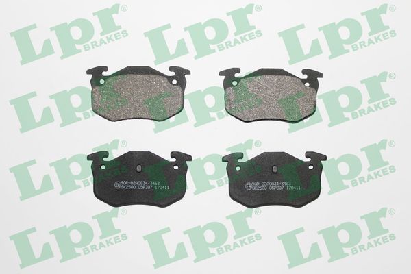Комплект тормозных колодок, дисковый тормоз LPR 05P307