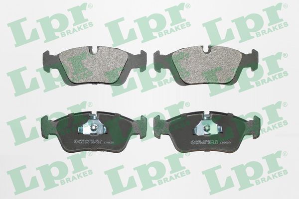 Комплект тормозных колодок, дисковый тормоз LPR 05P331