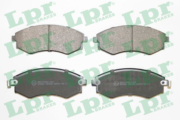 Комплект тормозных колодок, дисковый тормоз LPR 05P348