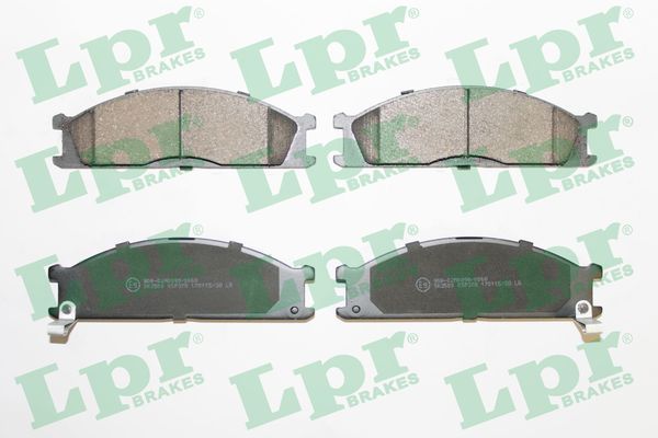 Комплект тормозных колодок, дисковый тормоз LPR 05P378