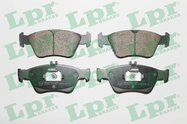 Комплект тормозных колодок, дисковый тормоз LPR 05P409