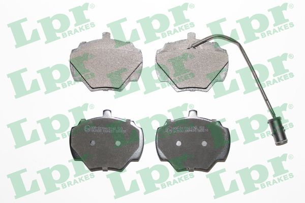 Комплект тормозных колодок, дисковый тормоз LPR 05P431