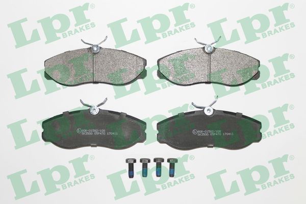 Комплект тормозных колодок, дисковый тормоз LPR 05P470
