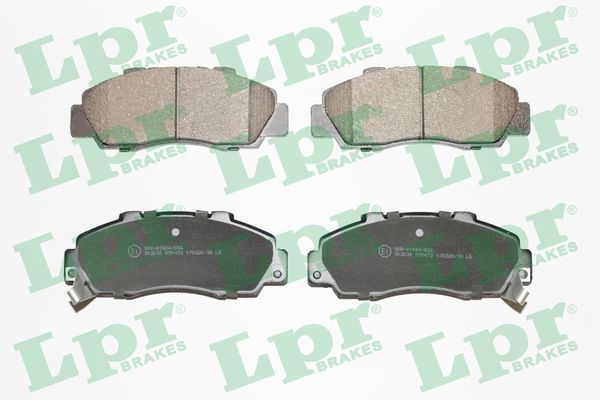 Комплект тормозных колодок, дисковый тормоз LPR 05P472
