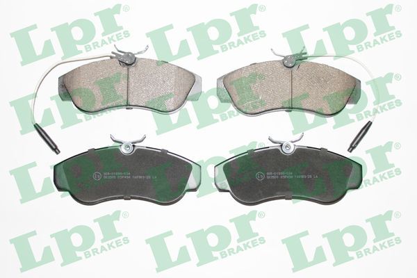 Комплект тормозных колодок, дисковый тормоз LPR 05P494