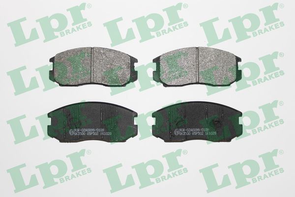Комплект тормозных колодок, дисковый тормоз LPR 05P502