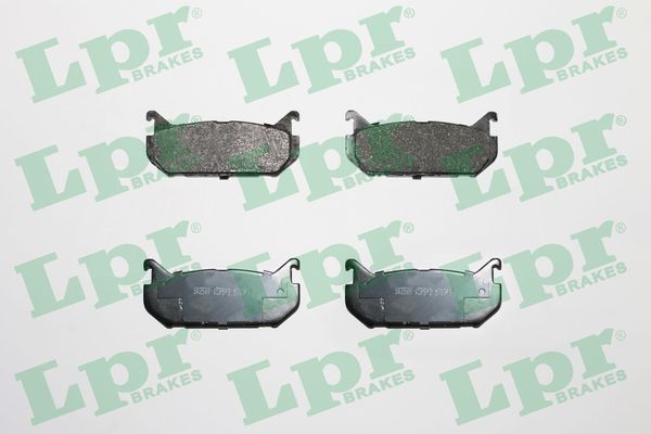 Комплект тормозных колодок, дисковый тормоз LPR 05P512