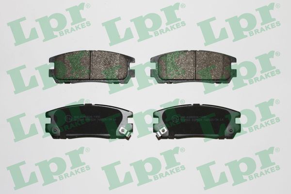 Комплект тормозных колодок, дисковый тормоз LPR 05P524