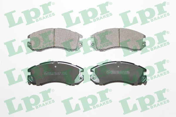 Комплект тормозных колодок, дисковый тормоз LPR 05P546