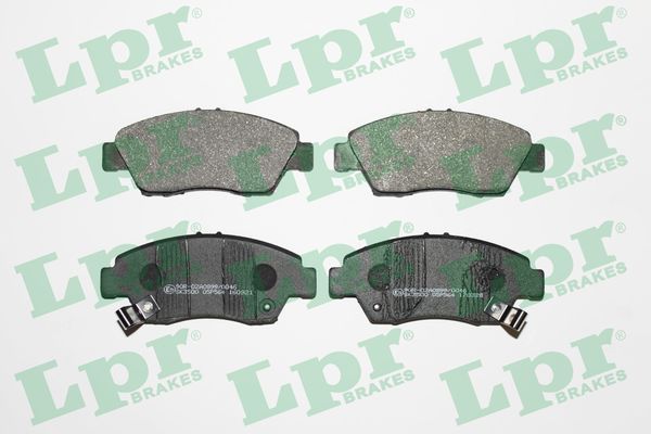 Комплект тормозных колодок, дисковый тормоз LPR 05P564