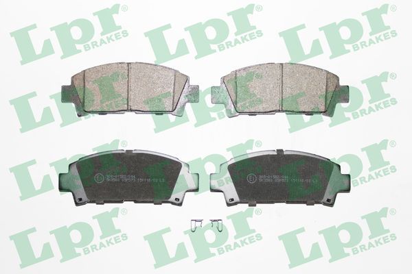 Комплект тормозных колодок, дисковый тормоз LPR 05P573