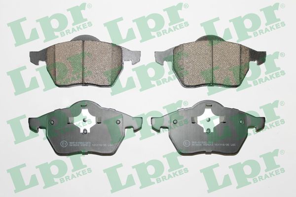 Комплект тормозных колодок, дисковый тормоз LPR 05P612