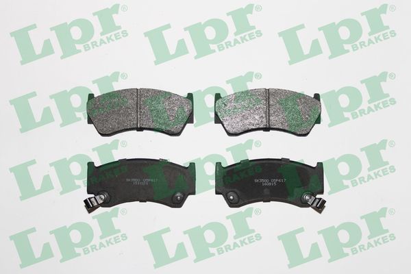 Комплект тормозных колодок, дисковый тормоз LPR 05P617