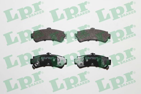 Комплект тормозных колодок, дисковый тормоз LPR 05P624