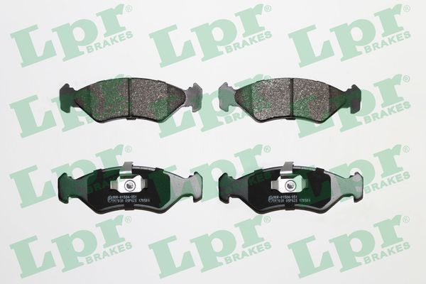 Комплект тормозных колодок, дисковый тормоз LPR 05P625