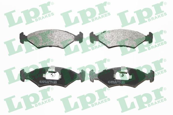 Комплект тормозных колодок, дисковый тормоз LPR 05P628