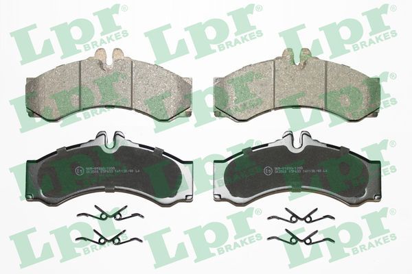 Комплект тормозных колодок, дисковый тормоз LPR 05P633