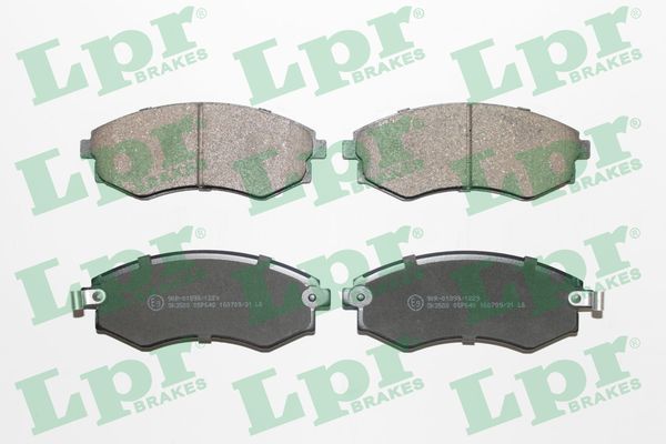 Комплект тормозных колодок, дисковый тормоз LPR 05P640