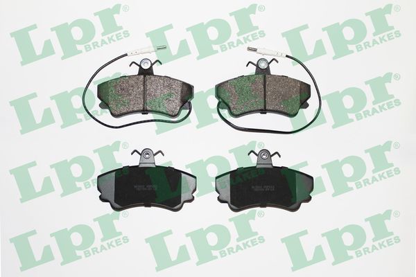 Комплект тормозных колодок, дисковый тормоз LPR 05P653