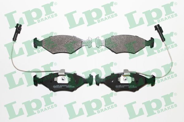 Комплект тормозных колодок, дисковый тормоз LPR 05P680