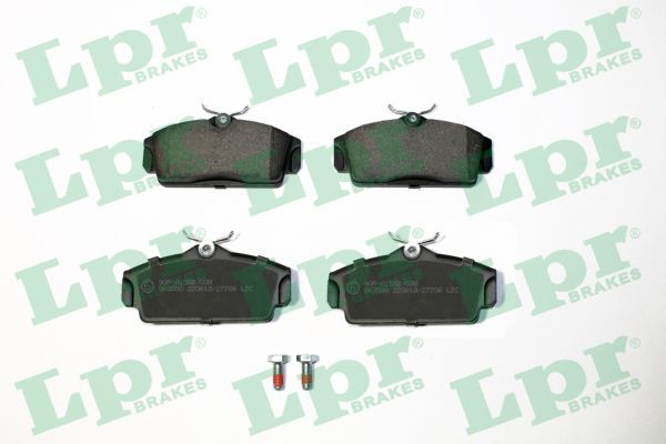 Комплект тормозных колодок, дисковый тормоз LPR 05P706