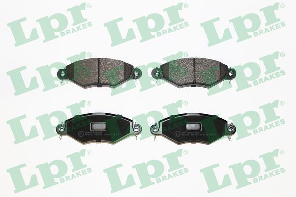 Комплект тормозных колодок, дисковый тормоз LPR 05P708
