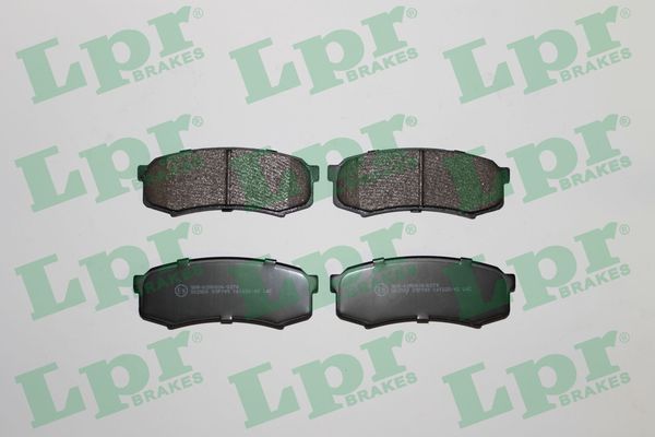 Комплект тормозных колодок, дисковый тормоз LPR 05P749