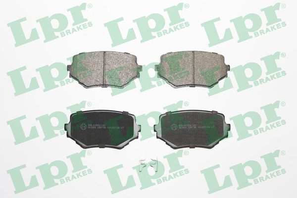 Комплект тормозных колодок, дисковый тормоз LPR 05P798