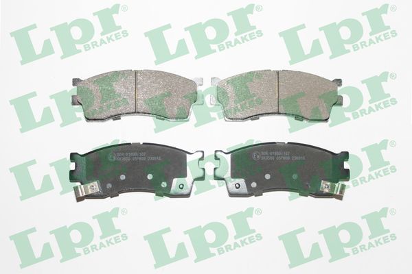 Комплект тормозных колодок, дисковый тормоз LPR 05P809