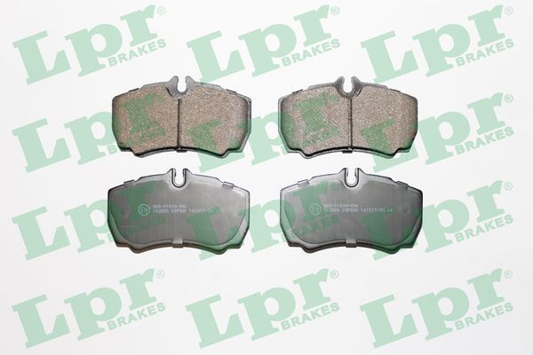 Комплект тормозных колодок, дисковый тормоз LPR 05P830