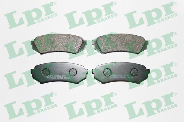 Комплект тормозных колодок, дисковый тормоз LPR 05P835
