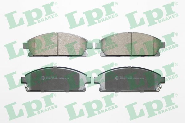 Комплект тормозных колодок, дисковый тормоз LPR 05P846